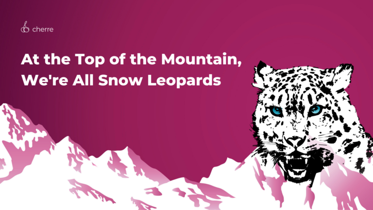 Cherre blog - We’re All Snow Leopards Here